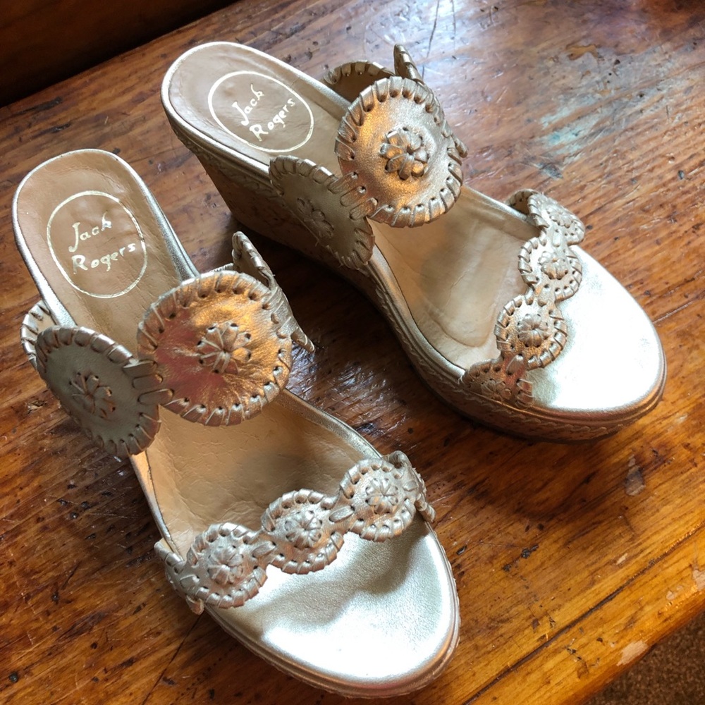 Jack Rogers wedge sandals